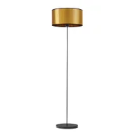 Lampy stojące - Czarno-złota lampa stojąca do sypialni WERONA MIRROR - miniaturka - grafika 1