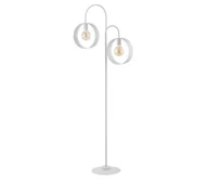 Lampy stojące - Lampa podłogowa HAPPY 2xE27/60W/230V biały - miniaturka - grafika 1
