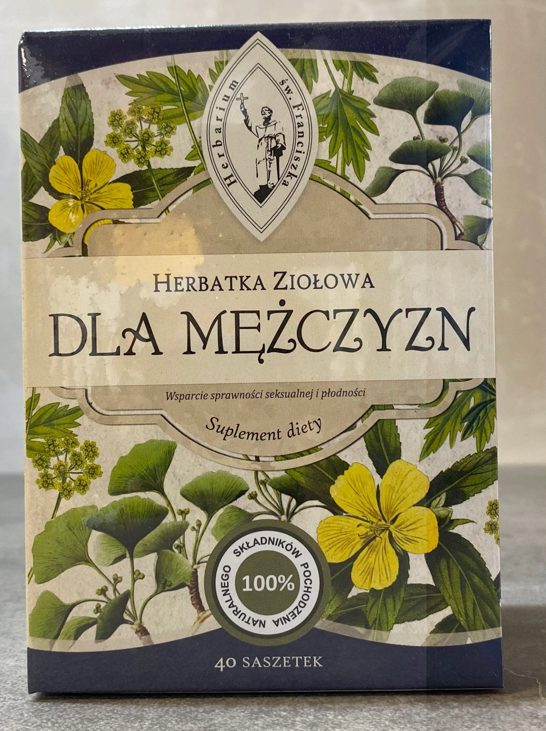 Herbatka ziołowa Dla Mężczyzn 40x3g