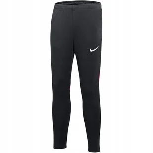 Spodnie dla dzieci Nike Academy Pro Pant Youth czarno-pomarańczowe DH9325 0 - Spodnie damskie Spodnie dla dzieci Nike Academy Pro Pant Youth czarno-pomarańczowe DH9325 0 - Spodnie damskie - miniaturka - grafika 1