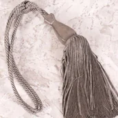 Akcesoria do wystroju okien - Sznur do zasłon EUROFIRANY, stalowy - miniaturka - grafika 1