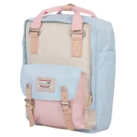 Plecaki - Doughnut Official Męski plecak Macaroon Cream X Iceberg X Sakura M - miniaturka - grafika 1