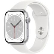 Smartwatch - Apple Watch Series 8 GPS 45mm Aluminium Biały - miniaturka - grafika 1