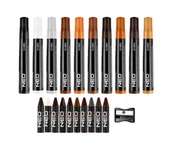 Akcesoria do urządzeń pomiarowych - ZESTAW KREDEK NAPRAWCZYCH DO MEBLI 21 ELEMENTÓW - miniaturka - grafika 1