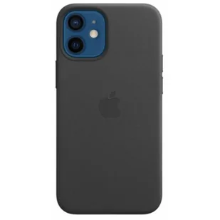 APPLE Portfel Leather Case do iPhone 12 mini Czarny | MHKA3ZM/A - Etui i futerały do telefonów - miniaturka - grafika 1