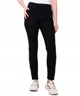 Spodnie damskie - Jeansy Wrangler High Rise Skinny 112339506 W27HKBT14 Beck W 28 / L 30 - miniaturka - grafika 1