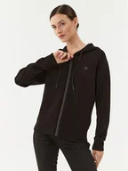 Bluzy damskie - Guess Bluza V3RQ11 K7UW2 Czarny Regular Fit - miniaturka - grafika 1