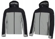 Kurtki narciarskie - 4F Kurtka narciarska 4FWAW24TTJAM579 Szary Regular Fit - miniaturka - grafika 1