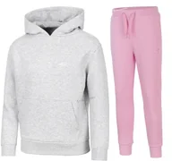 Dresy męskie - 4F OCIEPLANY DZIEWCZÄCY DRES KOMPLET BLUZA SPODNIE / rozm 158 - miniaturka - grafika 1