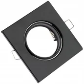 Oprawy, klosze i abażury - Polux Oczko wpuszczane 9x9cm OPIN Czarna Perła 306319 SANICO - miniaturka - grafika 1