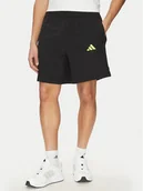 Spodenki męskie - adidas Szorty sportowe Tech JM6252 Czarny Regular Fit - miniaturka - grafika 1