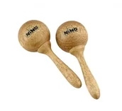 Instrumenty perkusyjne - Nino Percussion nino565 Egg Maracas wykonana z drewna NINO7 - miniaturka - grafika 1