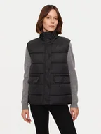 Odzież trekkingowa damska - Whistler Kamizelka Amaretto W Puffer W244079 Czarny Regular Fit - miniaturka - grafika 1