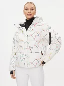 Kurtki narciarskie - Rossignol Kurtka narciarska Modul Pr RLMWJ35 Biały Regular Fit - miniaturka - grafika 1