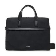 Torby na laptopy - Torba na laptopa Calvin Klein Ck Must Laptopa Bag Mono K50K512727 Czarny - miniaturka - grafika 1