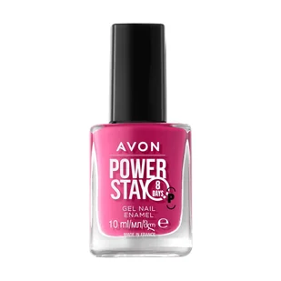 Avon Power Stay Supertrwały żelowy lakier do paznokci - Fail-Proof Fuchsia - Lakiery do paznokci - miniaturka - grafika 1