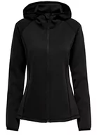 Bluzy damskie - Only Play Damska bluza Onpperformance Athl Cara Ls Hood Zip, czarny, XL - miniaturka - grafika 1