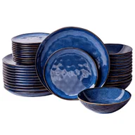Serwisy obiadowe - Serwis obiadowy Uminami niebieski-12 - miniaturka - grafika 1