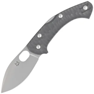 Nóż składany Fox Zero 2.0 Desert Warrior Gray FRN, Coarse Stonewashed Becut by Jens Ansø (FX-311 GY) - Noże - miniaturka - grafika 1