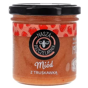 Miód z truskawką Nasza Pszczelarnia 190g - Miód - miniaturka - grafika 1
