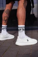 Skarpetki męskie - Skarpety męskie bawełniane w sportowym stylu z napisem New York Milena GO - miniaturka - grafika 1