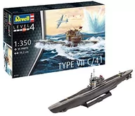 Modele do sklejania - Revell Niemiecki okręt podwodny U-boot typ VII C/41 (z farbami) 65154 - miniaturka - grafika 1