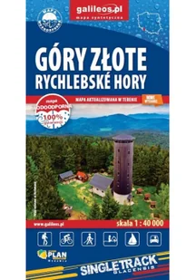 Plan Góry Złote - Góry Rychlebskie, mapa wodoodporna, 1 : 40 000 praca zbiorowa - Atlasy i mapy - miniaturka - grafika 2