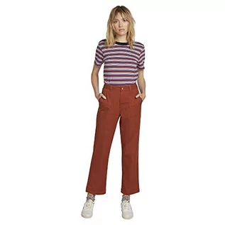 Spodnie damskie - Volcom Damskie spodnie typu Frochickie Carpenter Chino Utility Chino, rdzawy, 26W / 28L - grafika 1