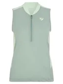 Koszulki i topy damskie - Ziener NIKOLETTA damska koszulka rowerowa, rower górski, rower wyścigowy, oddychająca, szybkoschnąca, elastyczna, bez rękawów, Green Frost, 44 - miniaturka - grafika 1