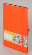 Notesy i bloczki - antra Antra, notes w kratkę, format A5, romantyzm, pomarańczowy - miniaturka - grafika 1
