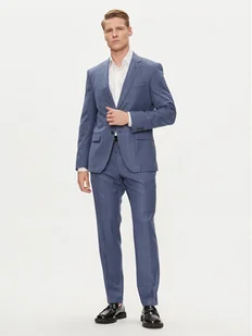 Boss Garnitur H-Huge-2Pcs-224 50509502 Niebieski Slim Fit - Garnitury - miniaturka - grafika 1