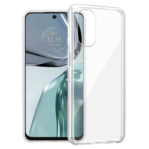 Etui Do Motorola MOTO G62 5G Pokrowiec w W PEŁNI PRZEZROCZYSTY Obudowa Ochronny TPU Silikon Case Cover Cadorabo - Etui i futerały do telefonów - miniaturka - grafika 1
