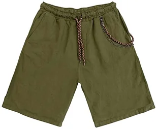 Gianni Lupo Fj3269-S22 szorty bermuda, zielone, 44 męskie - Spodenki damskie - miniaturka - grafika 1