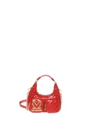 Torebki damskie - Love Moschino JC4320PP0LKM0000, Torba Na Ramię Kobieta, Czarny, Unikalne, Czarny, Taglia unica - miniaturka - grafika 1