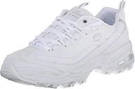 Trampki damskie - Skechers Damskie trampki D'Lites - Fresh Start Fashion Sneaker, biały, srebrny - 42 EU - miniaturka - grafika 1