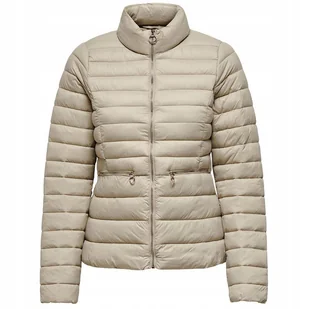 Only Kurtka Damska Pikowana Z Zamkiem Beżowa Do Bioder L K1A - Kurtki damskie Only Kurtka Damska Pikowana Z Zamkiem Beżowa Do Bioder L K1A - Kurtki damskie - miniaturka - grafika 1