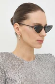 Okulary przeciwsłoneczne - Jimmy Choo okulary przeciwsłoneczne damskie kolor czarny 0JC4001B - miniaturka - grafika 1