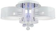 Lampy sufitowe - ELEM Biała lampa sufitowa z funkcją sleep DRS8006/3 WH NET z serii ANTILA - miniaturka - grafika 1