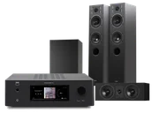 Kino domowe - NAD T758 V3i (czarny) + Diva 5 (czarny) + Diva 7 (czarny) + Basso 880 (czarny) - miniaturka - grafika 1