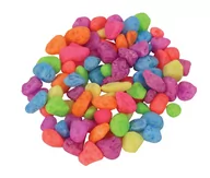 Dekoracje do akwarium - Żwirek do akwarium Happet fluor mix 0.7cm 0.5kg - miniaturka - grafika 1