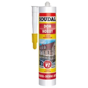 Silpac uniwersalny SOUDAL beżowy 300 ml SIL-UN-BZ-310 - Silikony - miniaturka - grafika 1