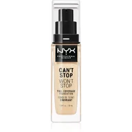 Podkłady do twarzy - NYX Podkład Can't stop, 06.3 Warm Vanilla, 30 ml - miniaturka - grafika 1