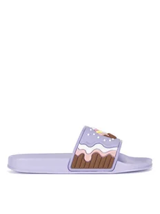 Nelli Blu Klapki P4047028K Fioletowy - Buty dla dziewczynek - miniaturka - grafika 1