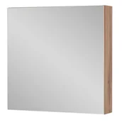 Szafki łazienkowe - Szafka lustrzana Soria 60 cm dąb wotan - miniaturka - grafika 1