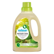 Środki do prania - Sodasan, płyn do płukania tkanin, Bio, Limonka, 750 ml - miniaturka - grafika 1