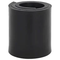 Zamiatarki - vidaXL Gumowa krawędź do pługa śnieżnego czarna 80x15x1 cm - miniaturka - grafika 1