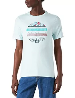 Koszulki męskie - Hurley High Bars PRM Tee Ss koszulka męska, niebieski, s - grafika 1