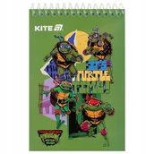 Notesy i bloczki - Notes spiralny A6 kołonotatnik NINJA TURTLES Kite - miniaturka - grafika 1