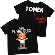 Koszulki dla dziewczynek - Koszulka dla chłopca do przedszkola - miniaturka - grafika 1