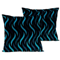 Poszewki na poduszki - 4Home Poszewka na poduszkę Wave mikroflanel, 40 x 40 cm, komplet 2 szt., 40 x 40 cm - miniaturka - grafika 1